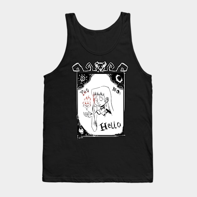 Voodoo Girl (dark) Tank Top by myprofanity